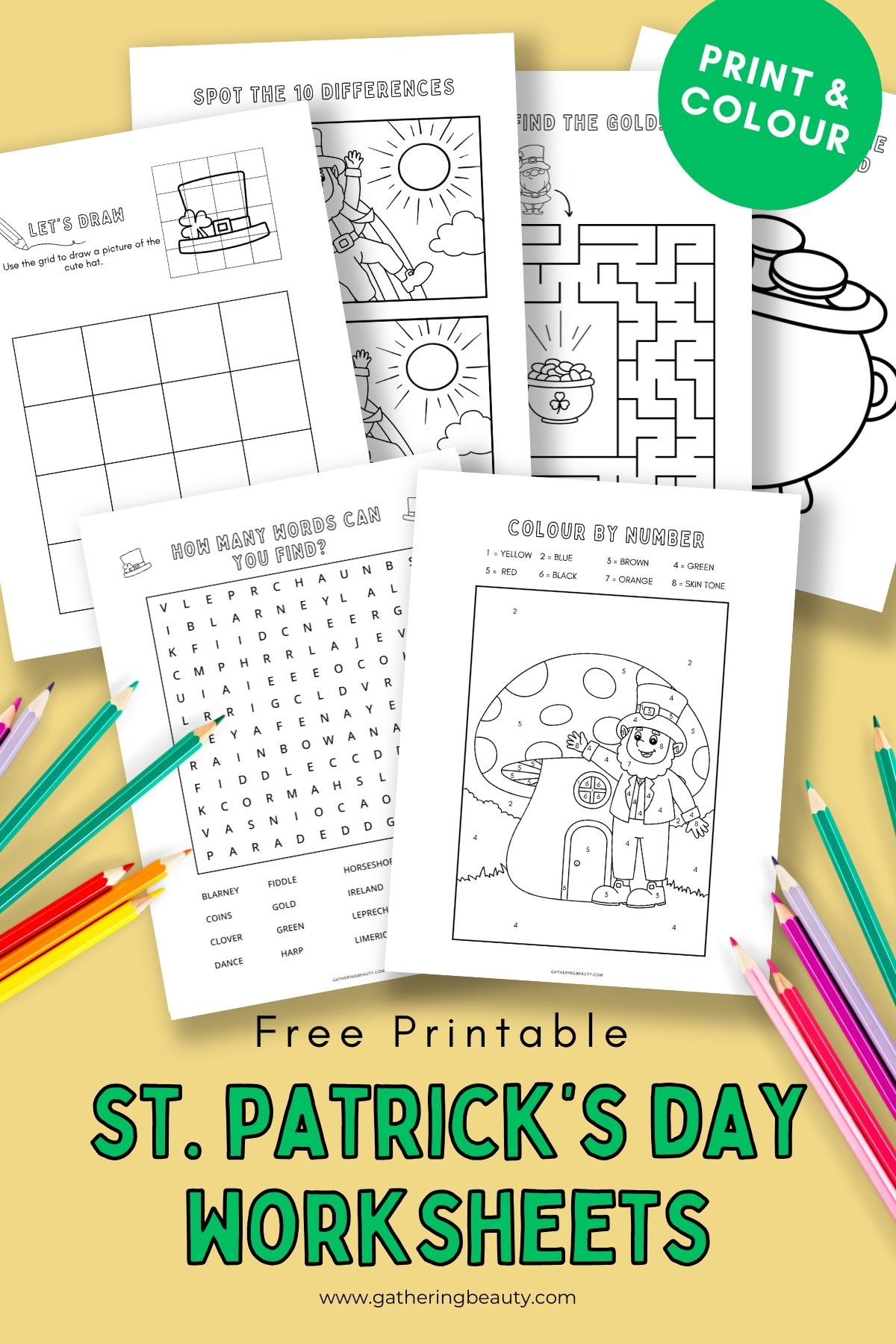 free printable st patrick's day worksheets free printable st patrick's day worksheets