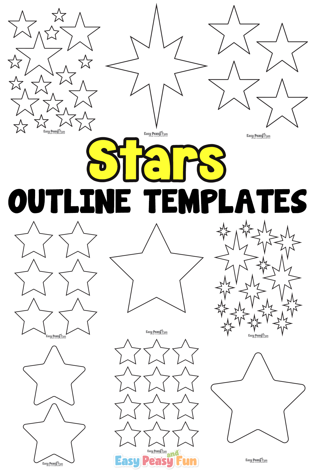 Free Printable Star Templates Easy Peasy And Fun Free Printable Star Templates Easy Peasy And Fun