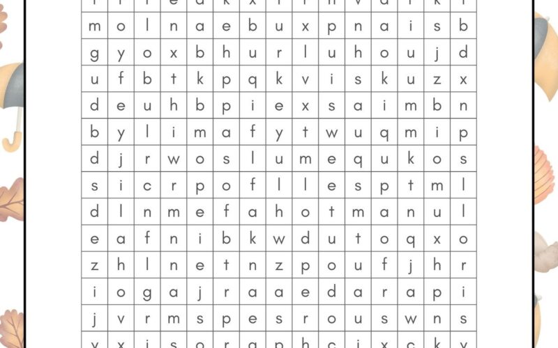 Free Printable Thanksgiving Worksheet Templates Canva