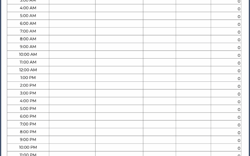 Free Printable Timesheet Templates Excel Word PDF