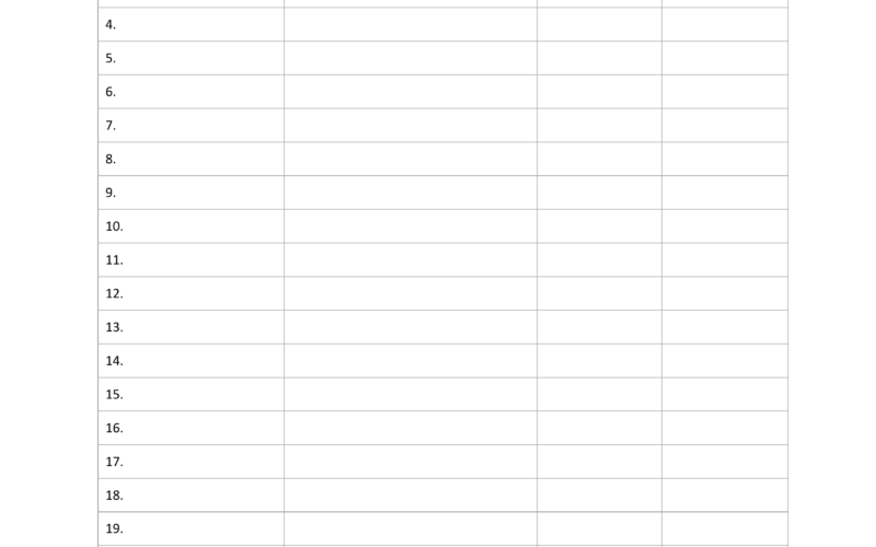 Free Sign In Sign Up Sheet Templates PDF Word EForms