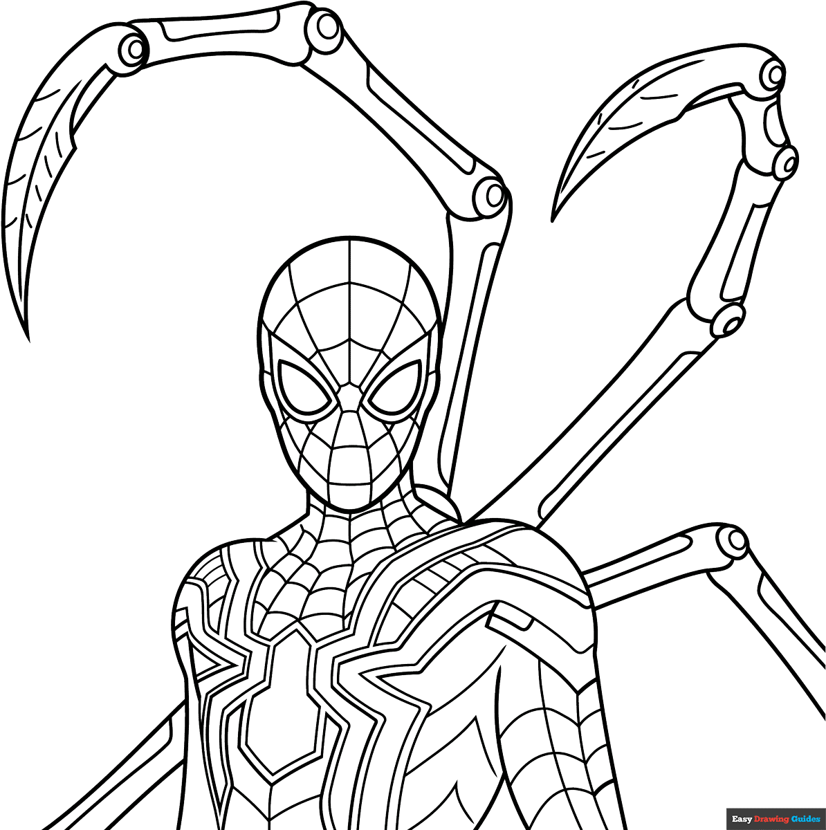 spiderman printable coloring sheets