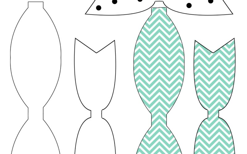 Freebie Friday Printable Paper Bows Ash And Crafts