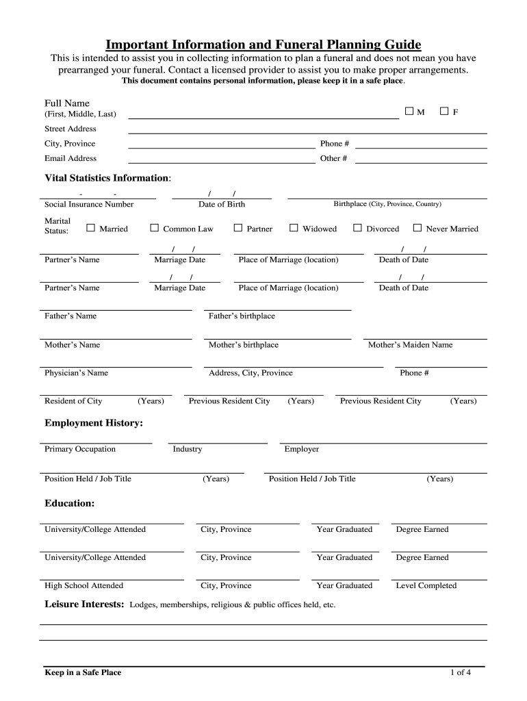 Funeral Planning Worksheet Pdf Fill Out Sign Online DocHub Funeral Planning Worksheet Pdf Fill Out Sign Online DocHub