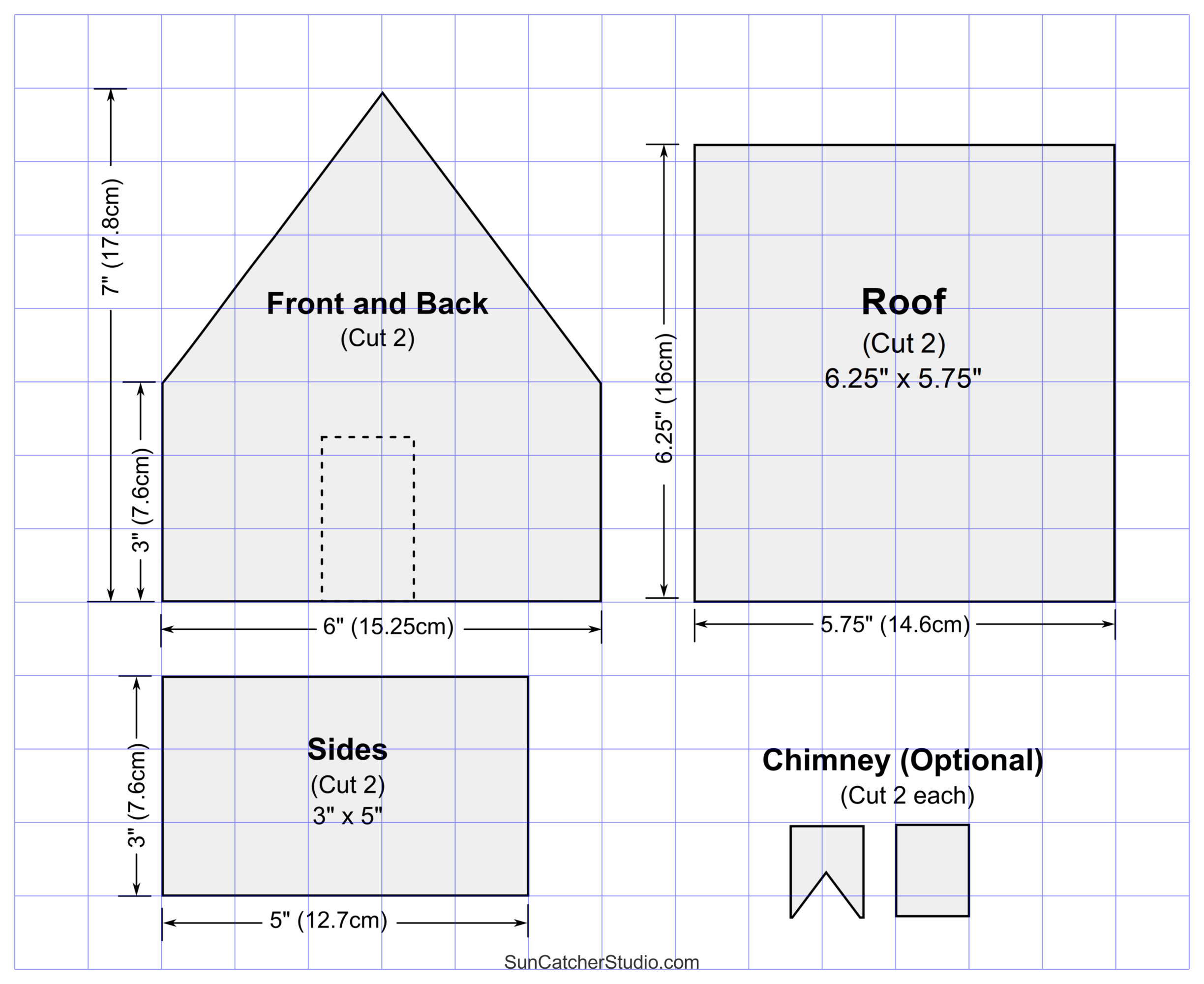 Gingerbread House Templates Printable Patterns Stencils Free Printables Monograms Design Tools Patterns DIY Projects