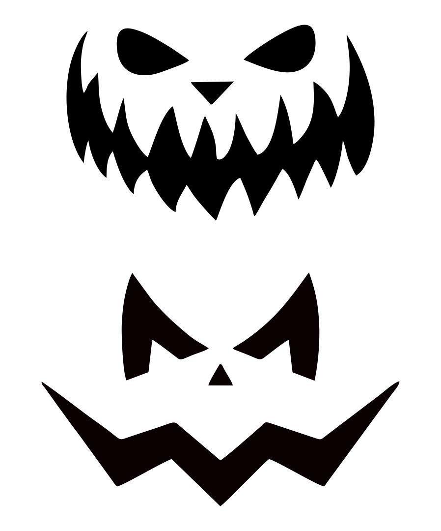 Halloween Pumpkin Stencils 15 Free PDF Printables Printablee