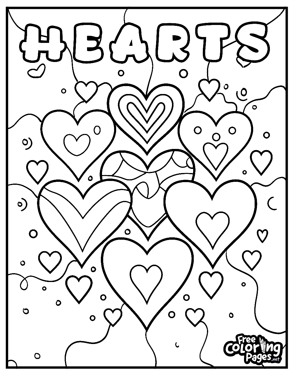 Hearts Coloring Pages Free Coloring Pages Hearts Coloring Pages Free Coloring Pages