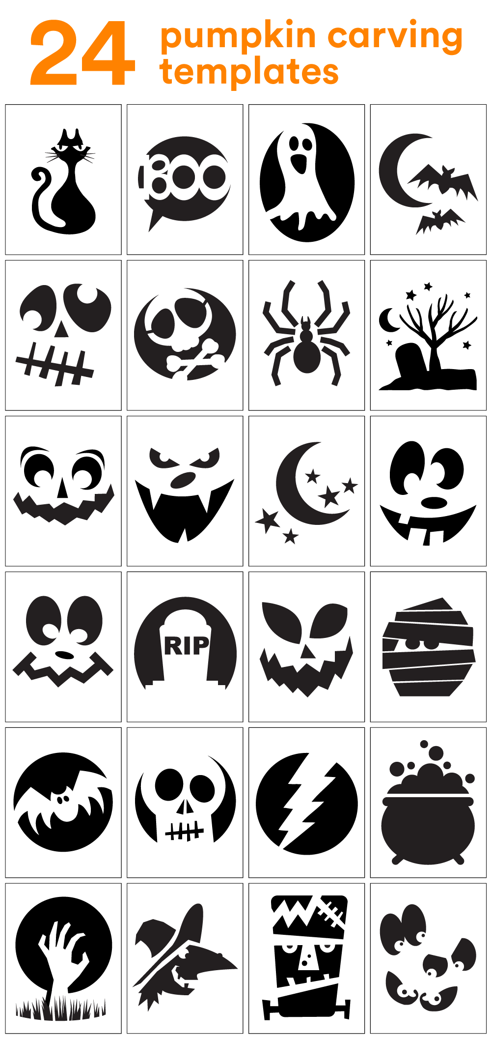 pumpkin templates free printable