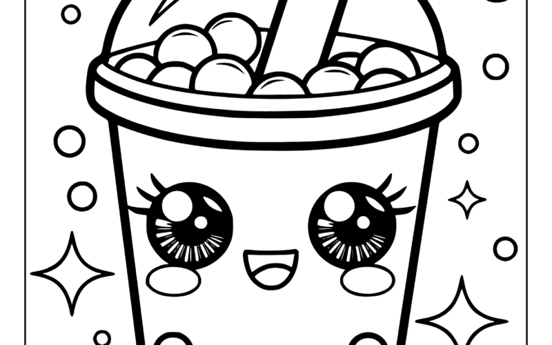 Kawaii Coloring Pages 35 Free Printable PDF