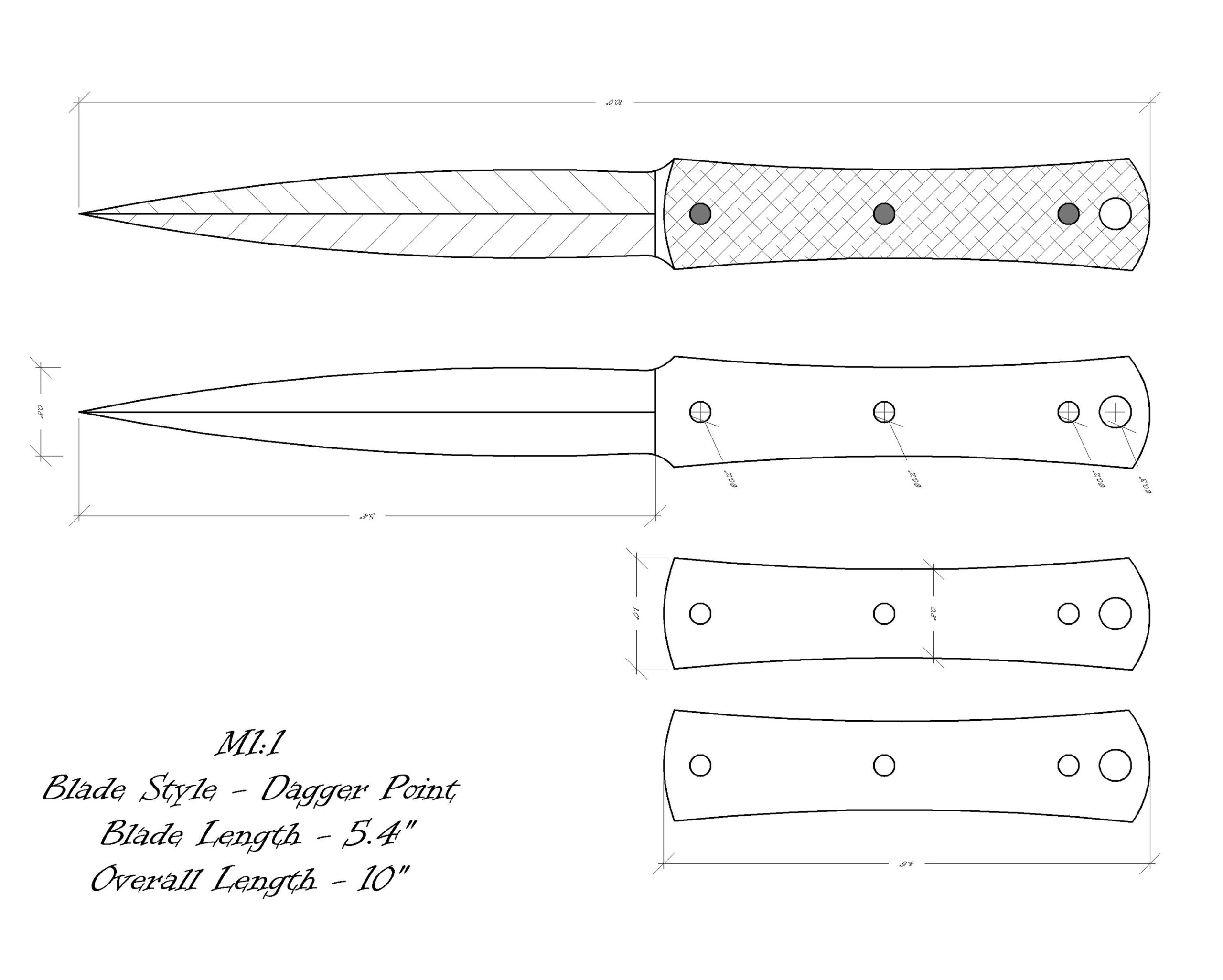 Knife Drawing knife Sketch knife Templates Printable custom Knife Knife Plans Knife Design knife Shape Etsy