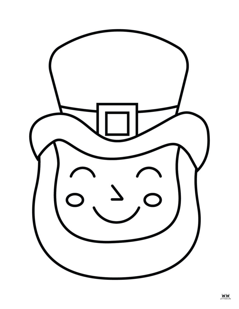 leprechaun template printable