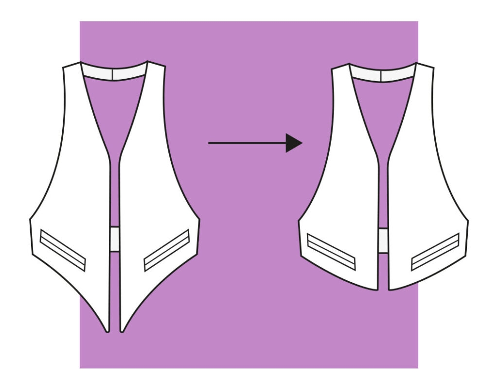 Let s Make A Vest The Shapes Of Fabric