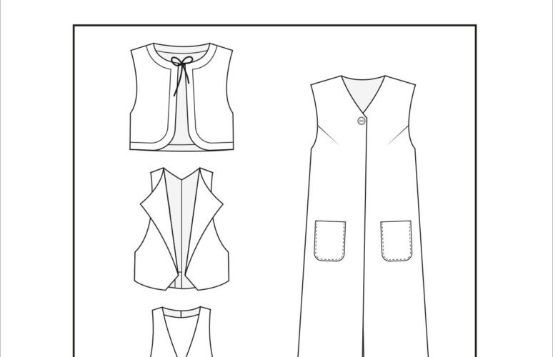 Let s Make A Vest The Shapes Of Fabric