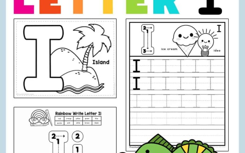 Letter I Preschool Printables Preschool Mom