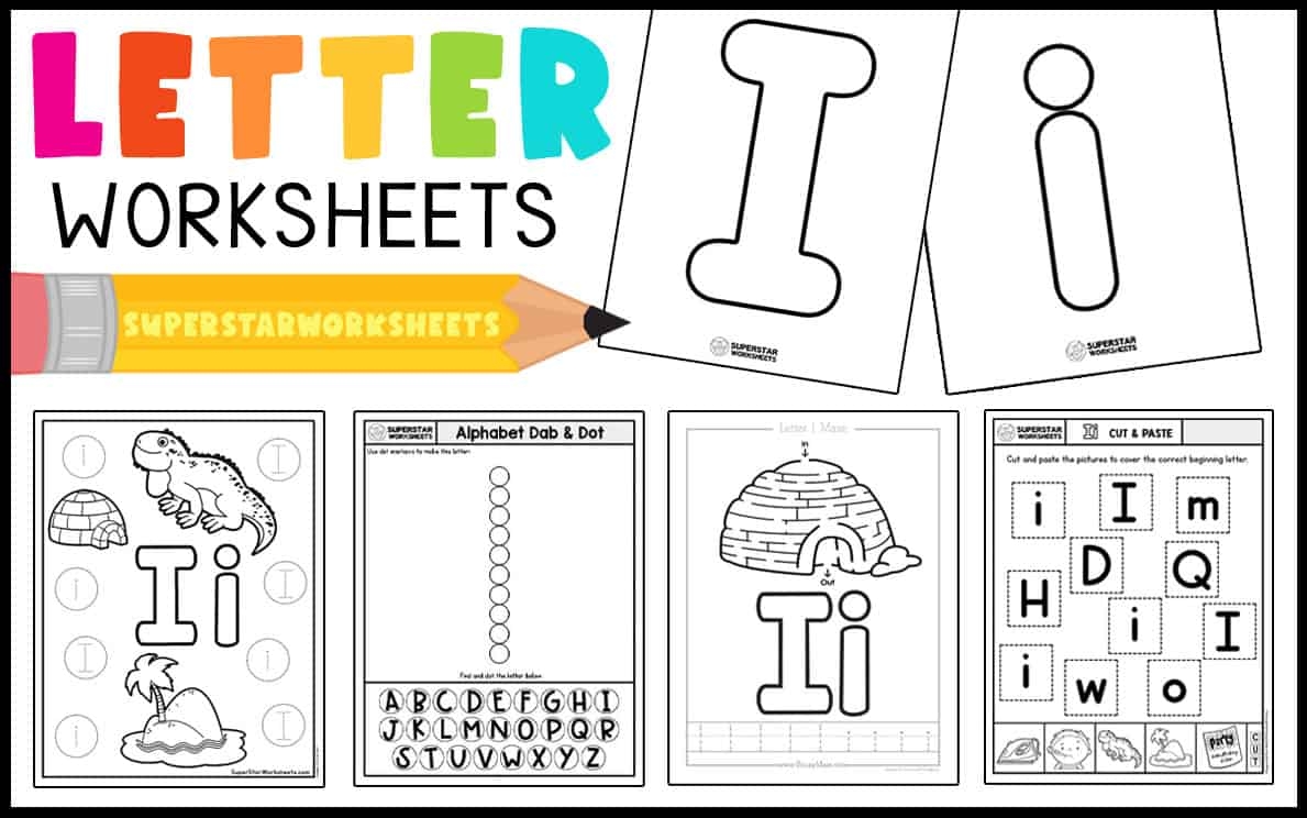 letter i free printable worksheets letter i free printable worksheets
