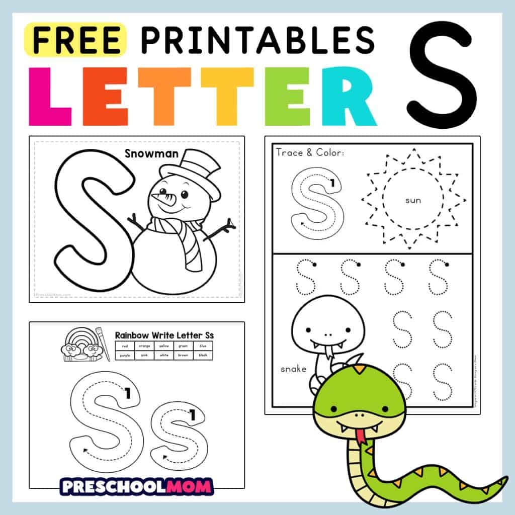printable worksheets for preschool