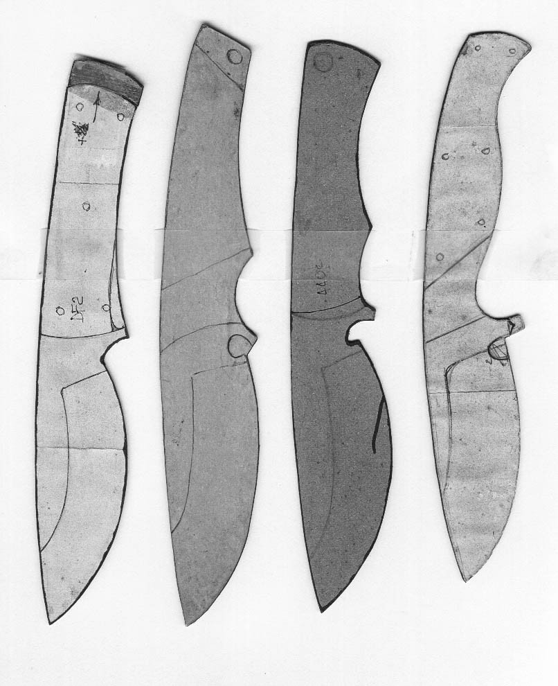 Lloyd Harding s Knife Templates