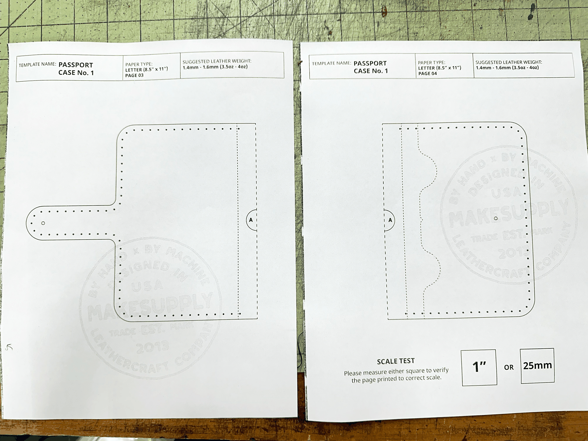 Make A DIY Leather Passport Case FREE PDF With E mail MAKESUPPLY