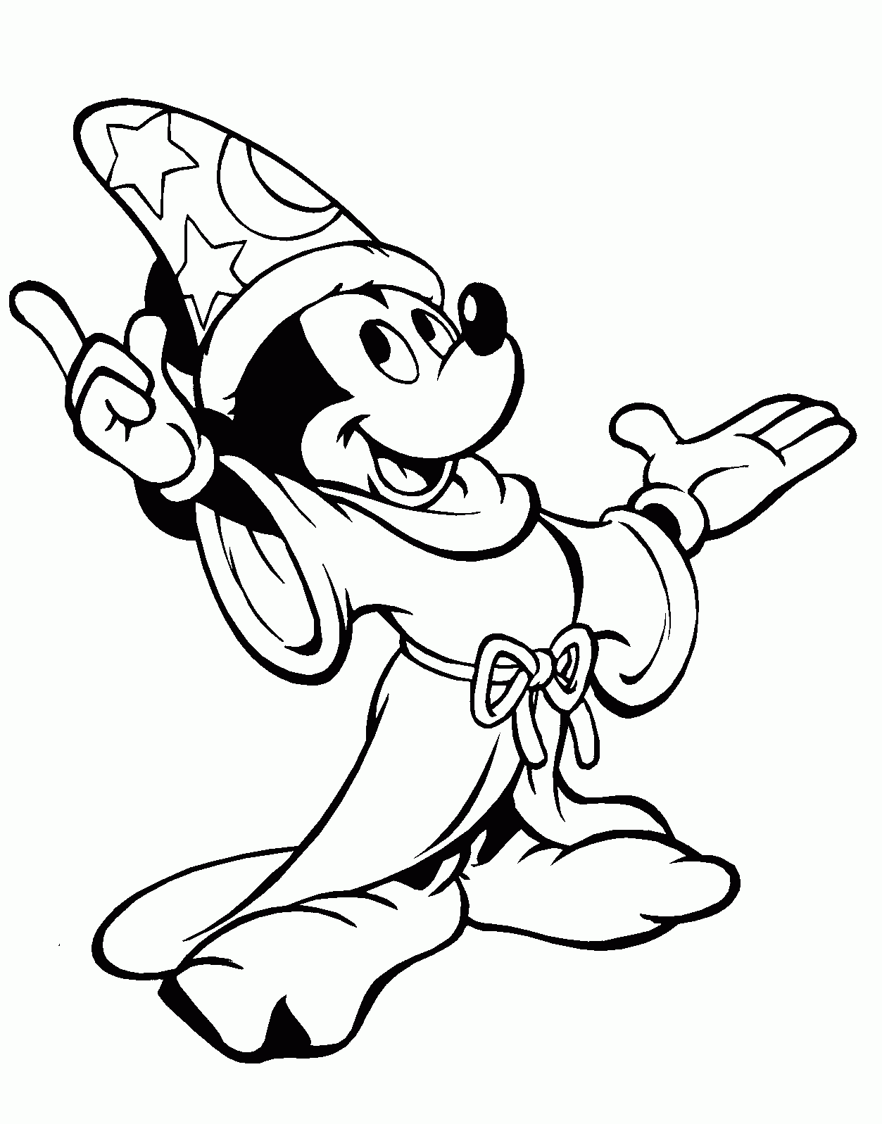 Mickey Mouse Fantasia Mickey Mouse Coloring Pages Mickey Mouse Fantasia Mickey Mouse Coloring Pages