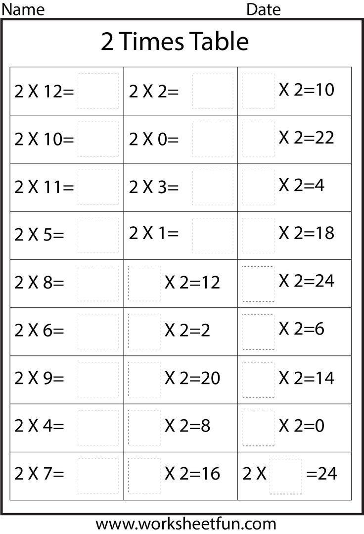 printable times table worksheets free