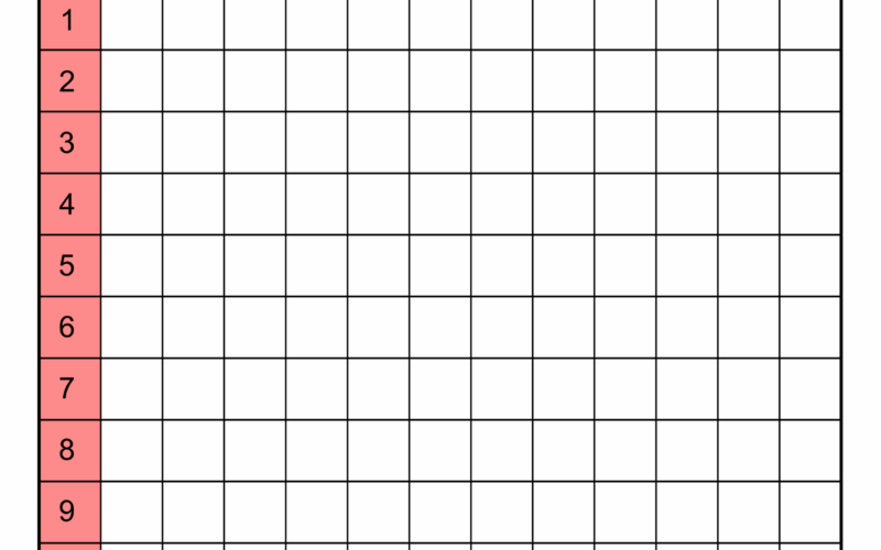 Multiplication Charts PDF Free Printable Times Tables Free Printables Monograms Design Tools Patterns DIY Projects