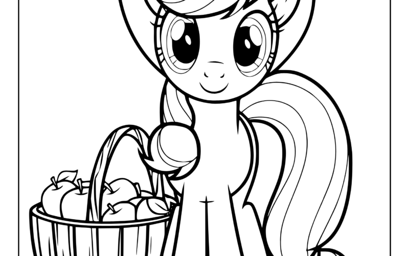 My Little Pony Coloring Pages 30 Free Printable PDF