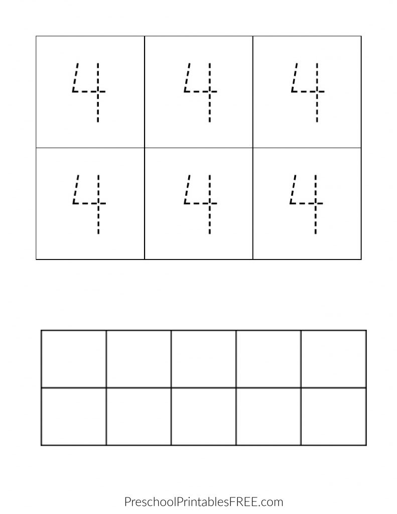 printable number tracing worksheets