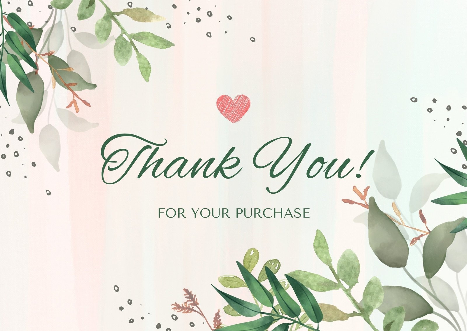 thank you card free printable template thank you card free printable template