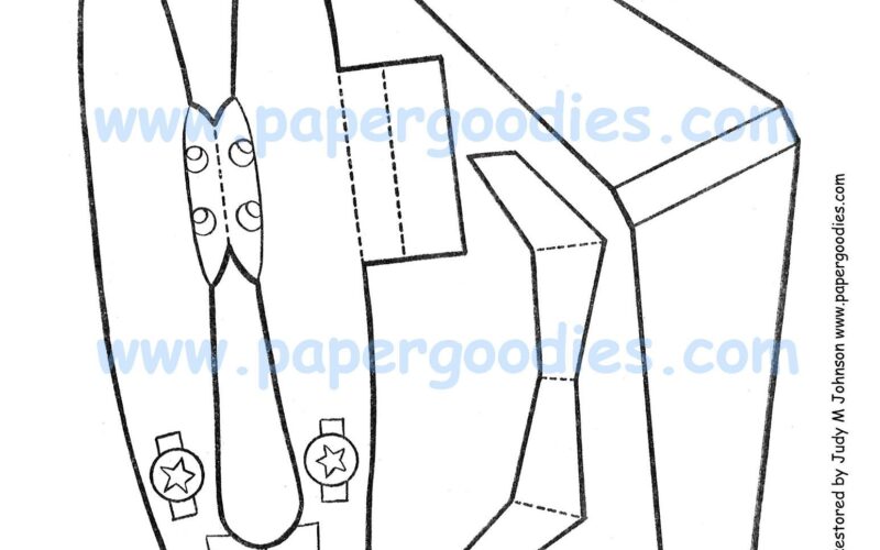 Paper Airplane Color cut fly Toy printable Digital Download Etsy