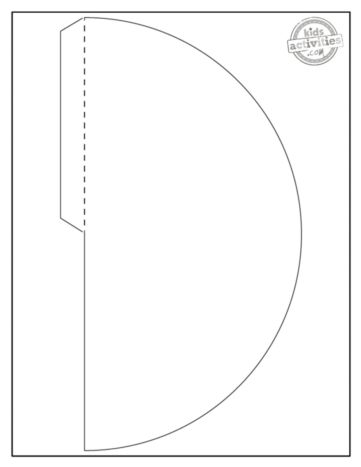 printable hat template