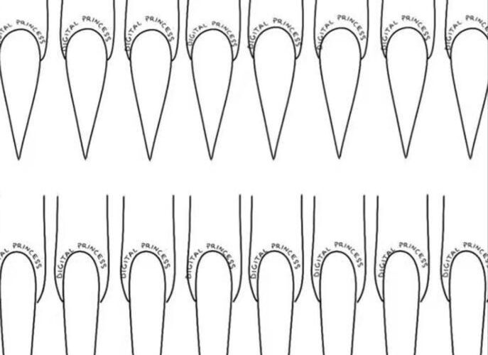 Pin By Vianey On Cosas Que Comprar Printable Nail Art Templates Printable Nail Art Printable Nail Art Practice Sheet