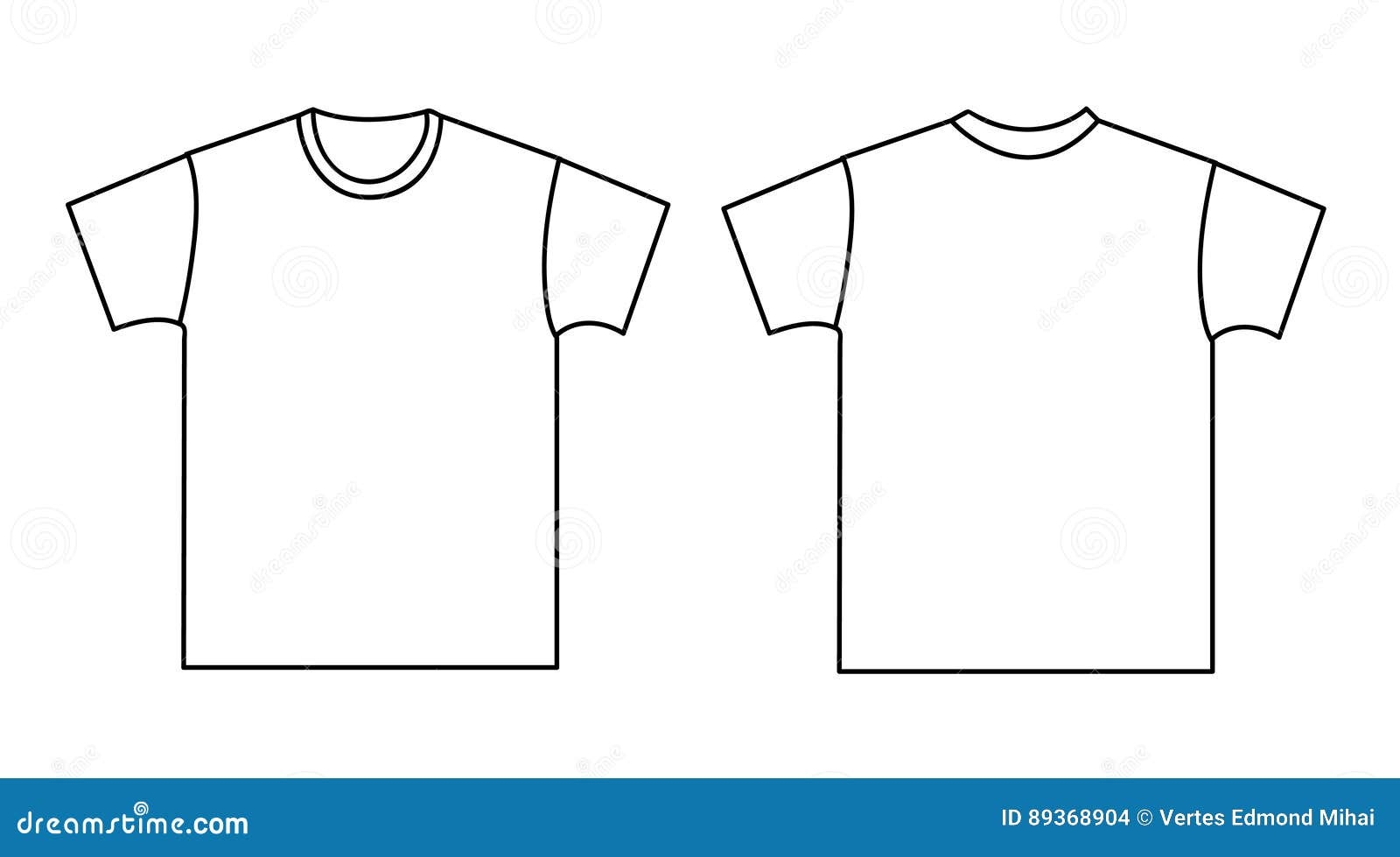 Plain Shirt Template Hot Sale