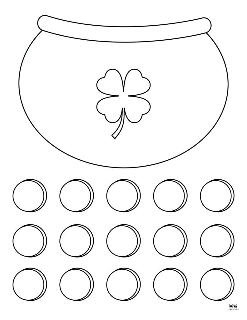 printable pot of gold template printable pot of gold template