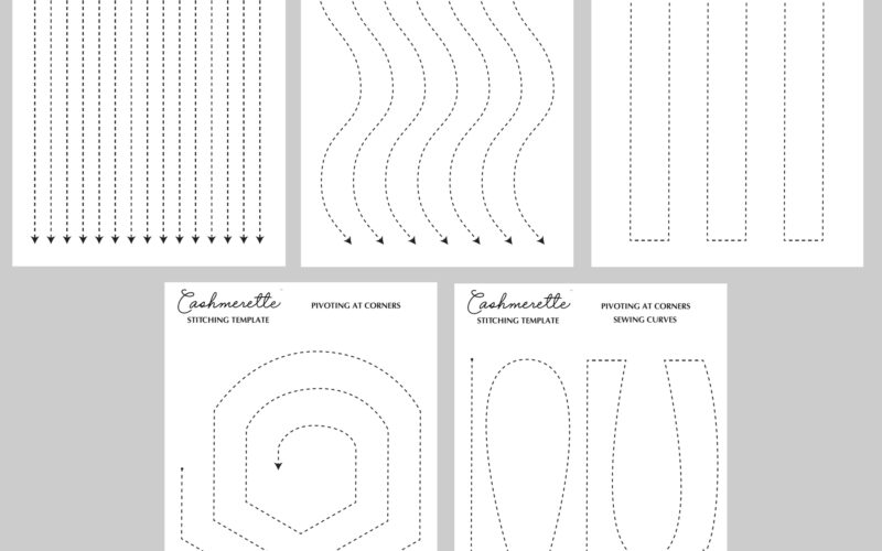 Practice Sewing With Our Free Printable Stitching Template Cashmerette