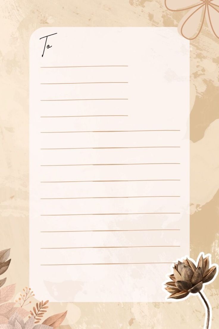 Printable Blank Letter Templates Aesthetic Theme Printable Blank Letter Templates Aesthetic Theme