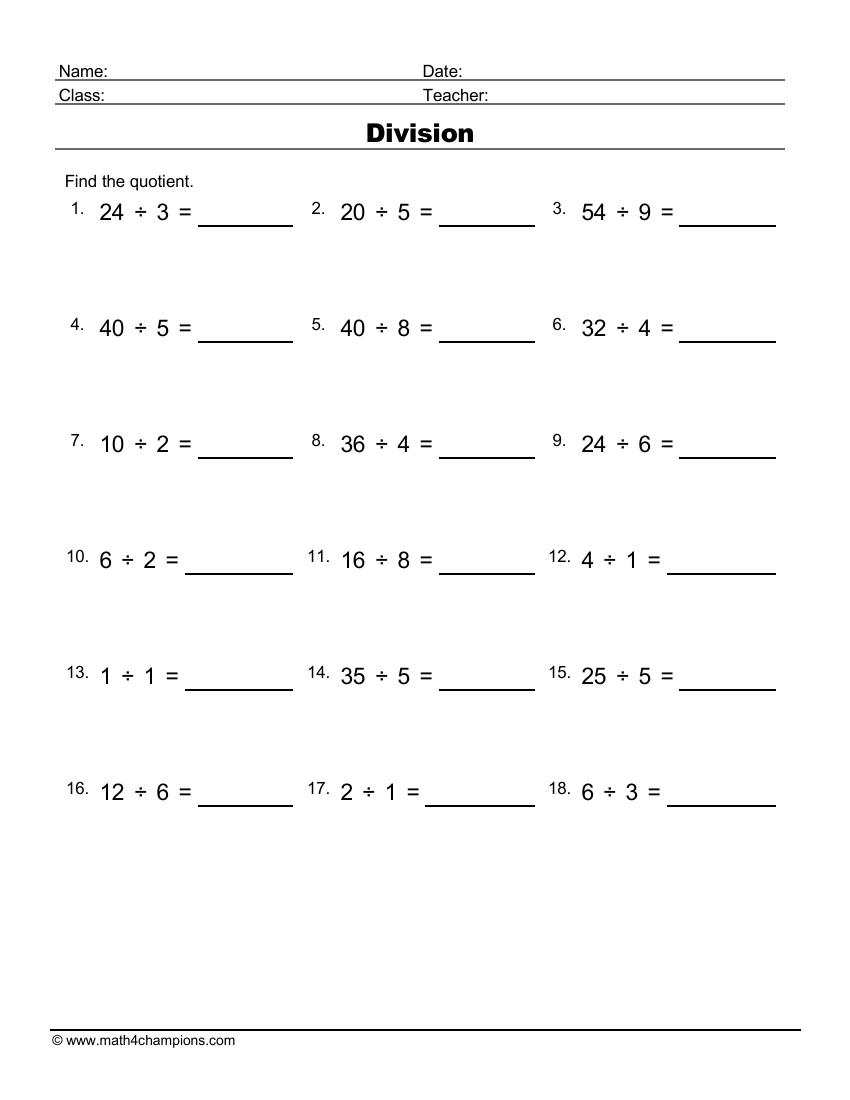 division practice worksheets printable division practice worksheets printable