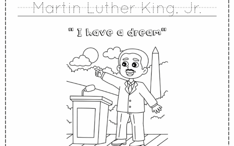 Printable Kindergarten Black History Month Worksheets