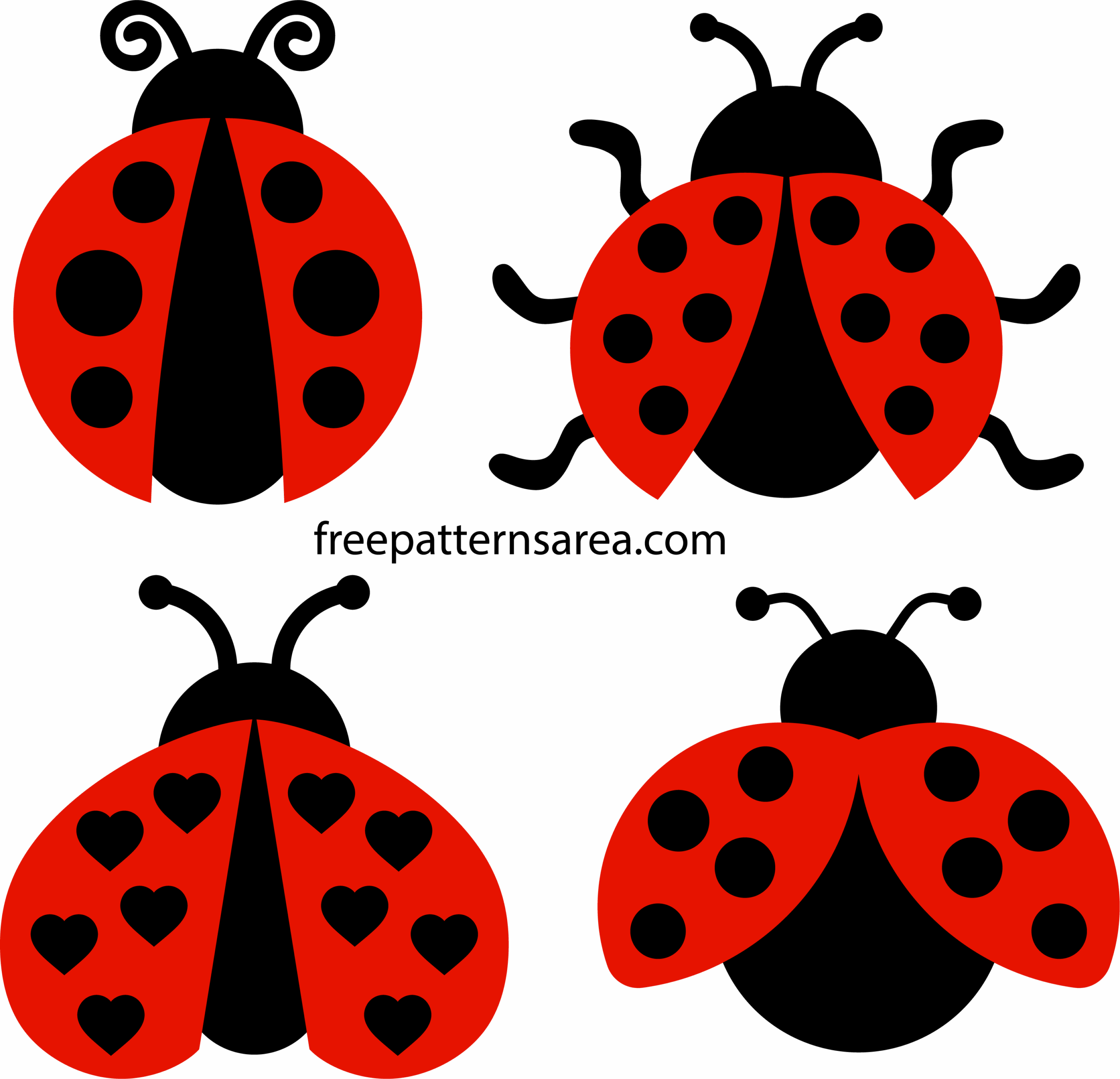 ladybug template printable