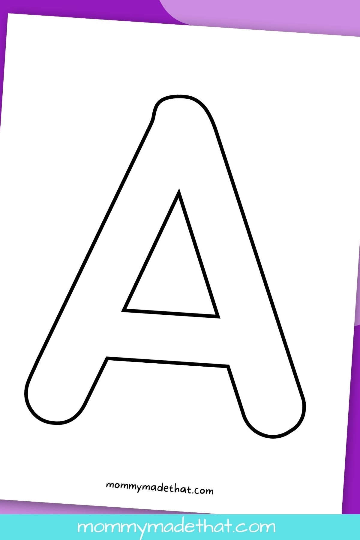 Printable Letter A Grab The Free Template 