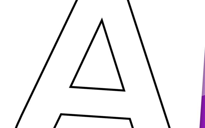Printable Letter A Grab The Free Template