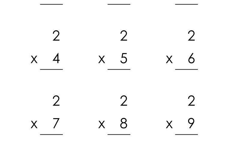 Printable Multiplication Worksheets Times Tables 1 12 PDF Etsy