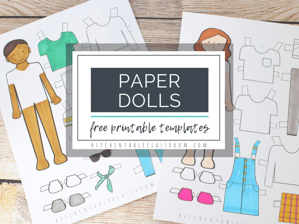 paper dolls printable template paper dolls printable template