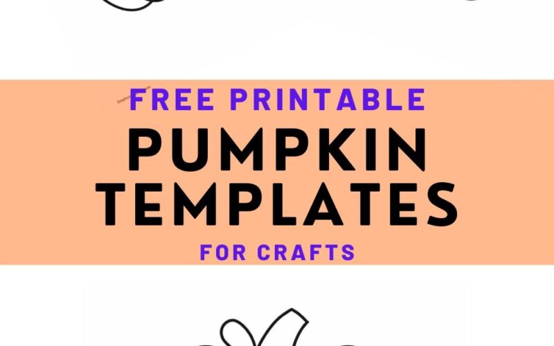 Printable Pumpkin Template