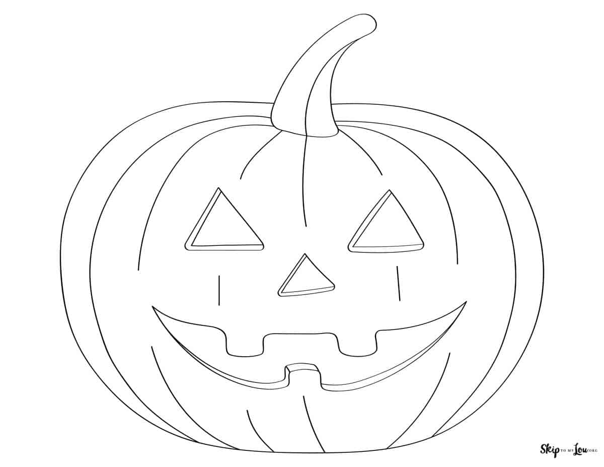 pumpkin coloring sheets printable