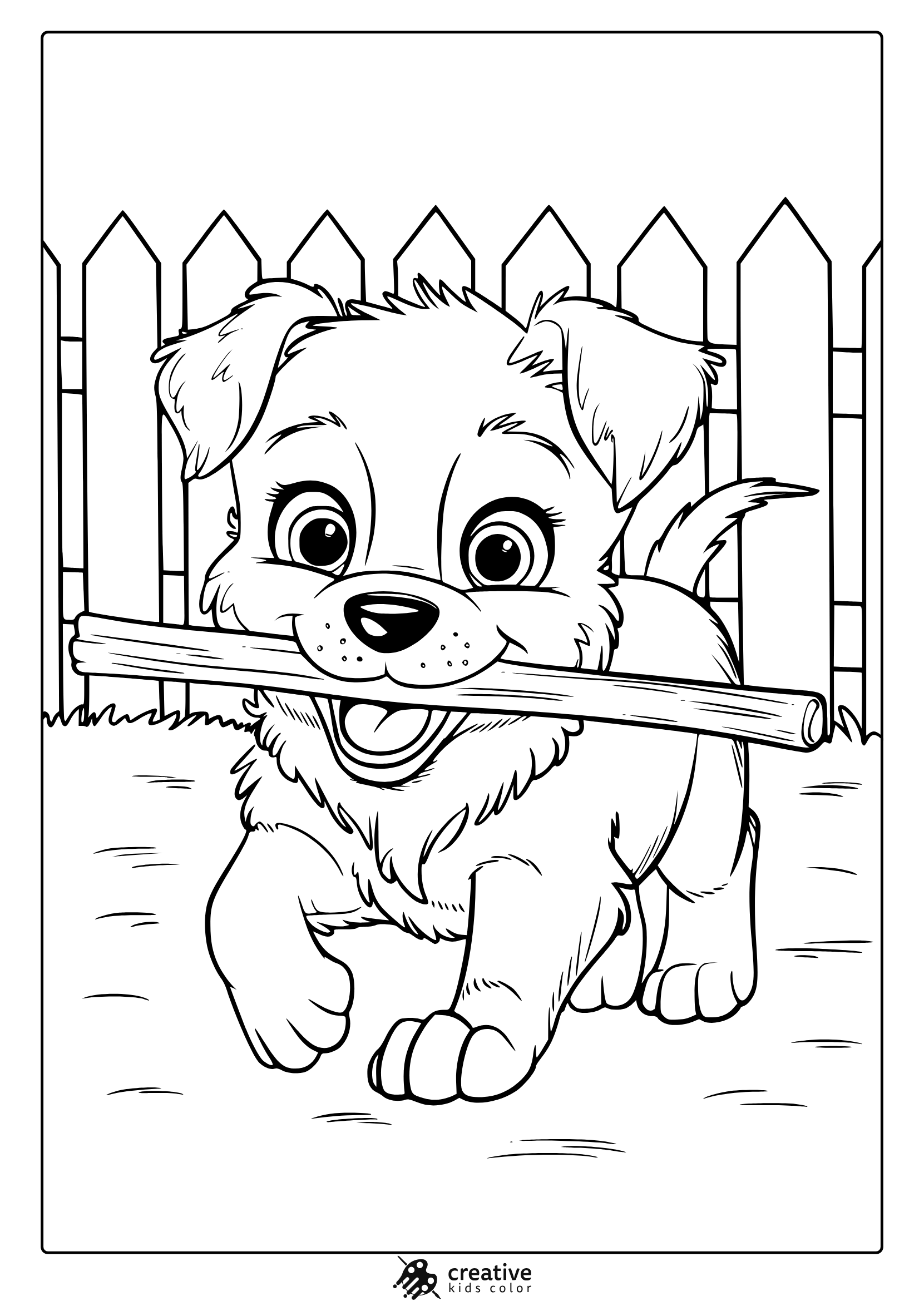 printable dog coloring sheets