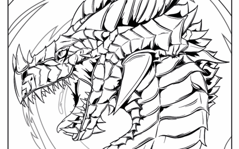 Realistic Dragon Coloring Pages Kids Activities Blog