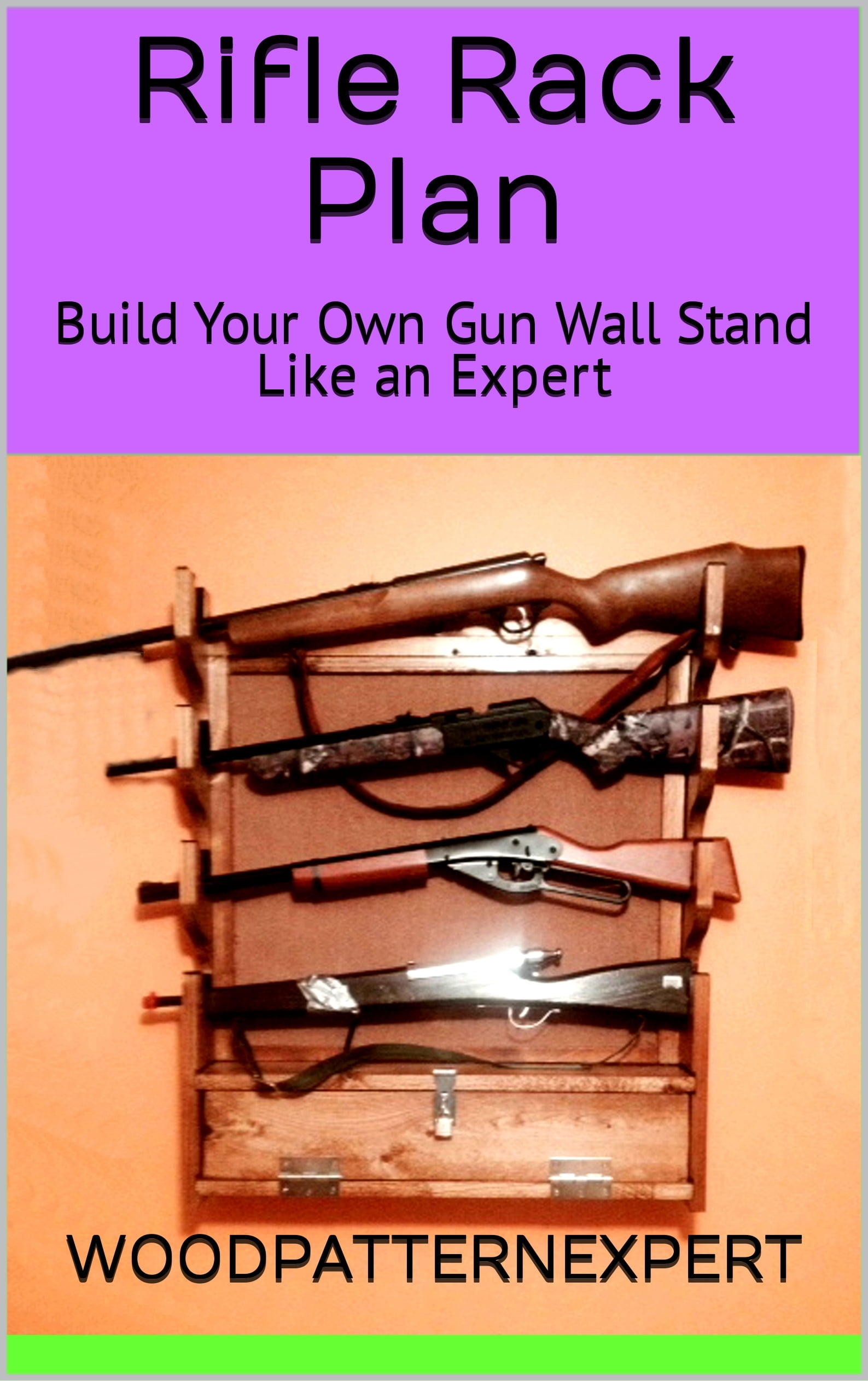 printable gun rack template