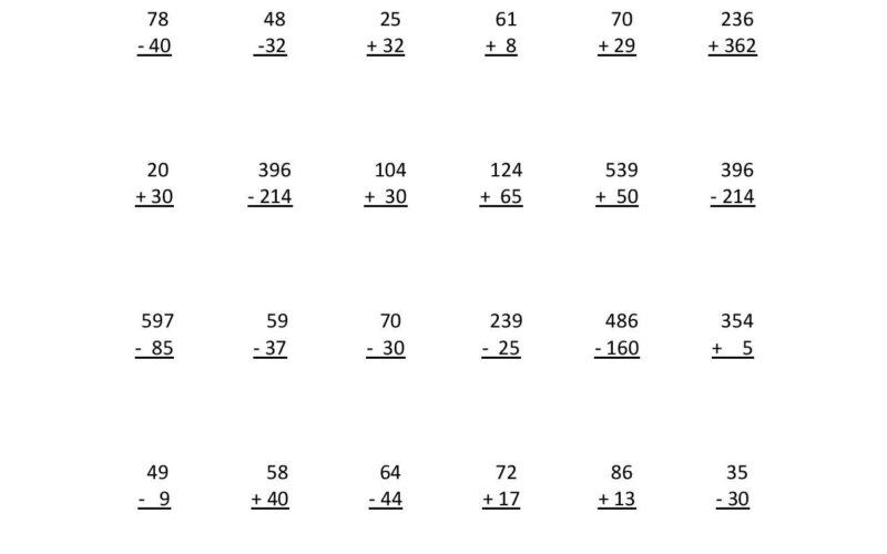 Second Grade Math Worksheets 123 Homeschool 4 Me