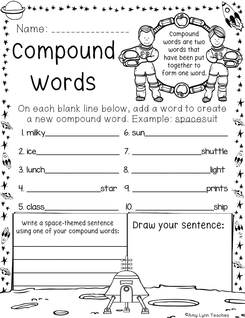 Second Grade Space Themed Worksheets 100 Standards Aligned Printables Made By Teachers Second Grade Space Themed Worksheets 100 Standards Aligned Printables Made By Teachers