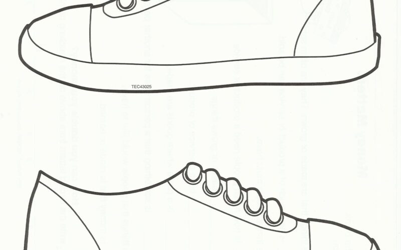 Shoe Templates Printable